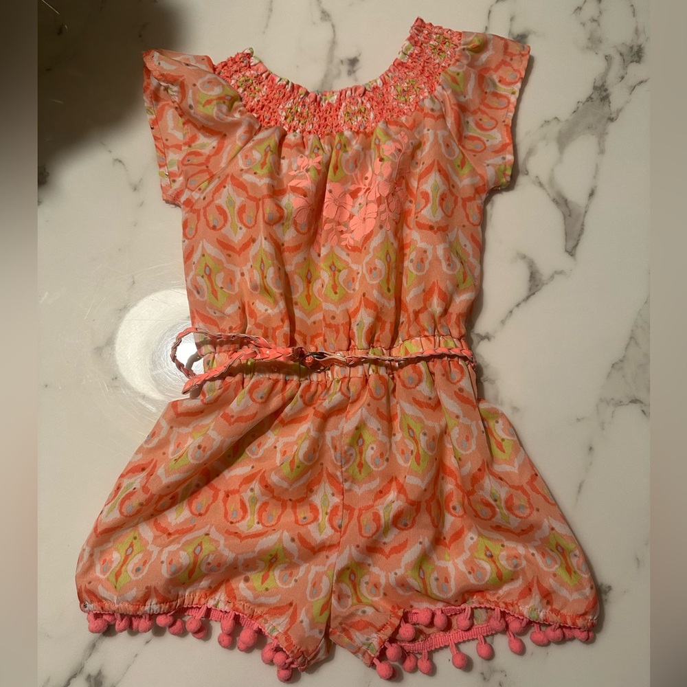 Little lass kids romper
